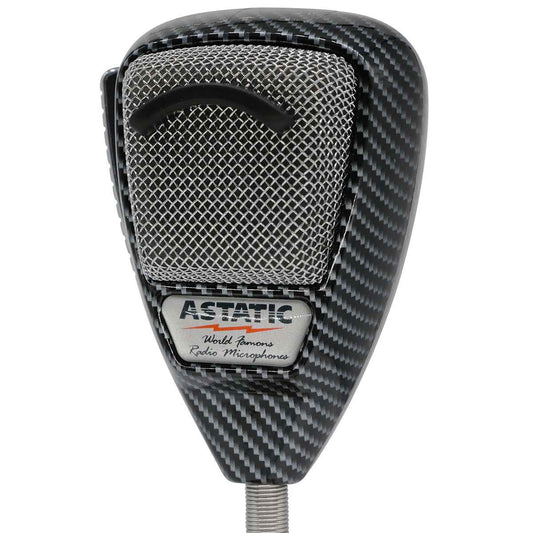 Astatic 302636LCF Noise-Canceling 4-Pin CB Mic 7.5-Foot Heavy-Duty Cord-Black