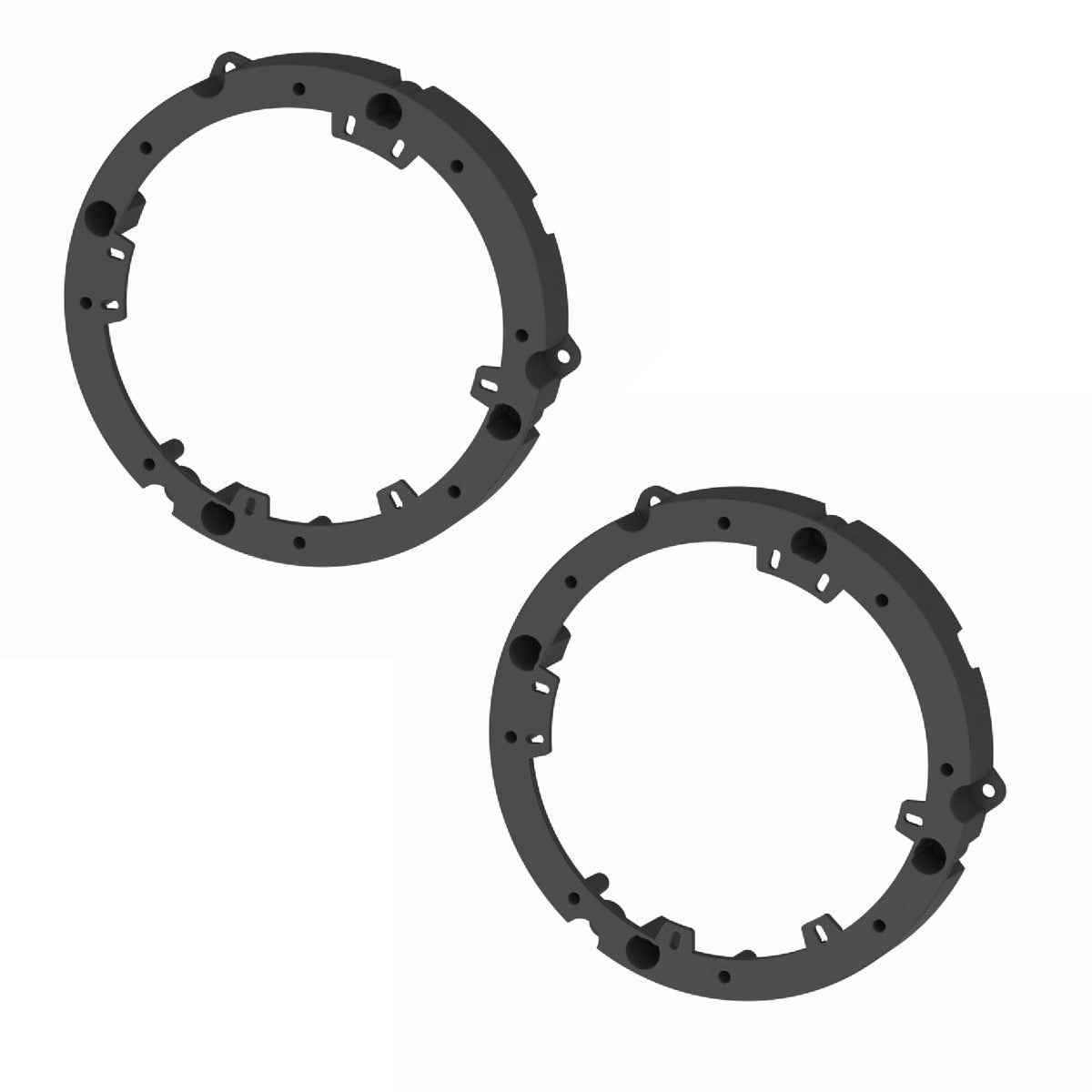 Metra 827806 Speaker Adapter Plates for Honda and VW Door 1993-2015 - 1 Pair Black