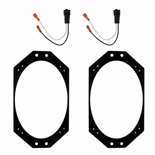Jeep 97-06 Speak Adapt Kit Front