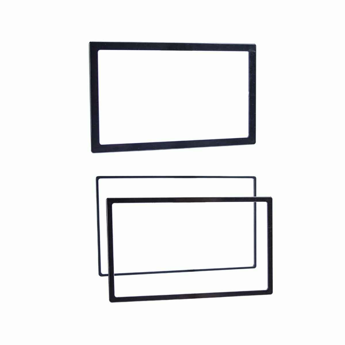 Metra Electronics 89500900 Universal Trim Rings for DDIN Metra Kits Trim Rings BLACK