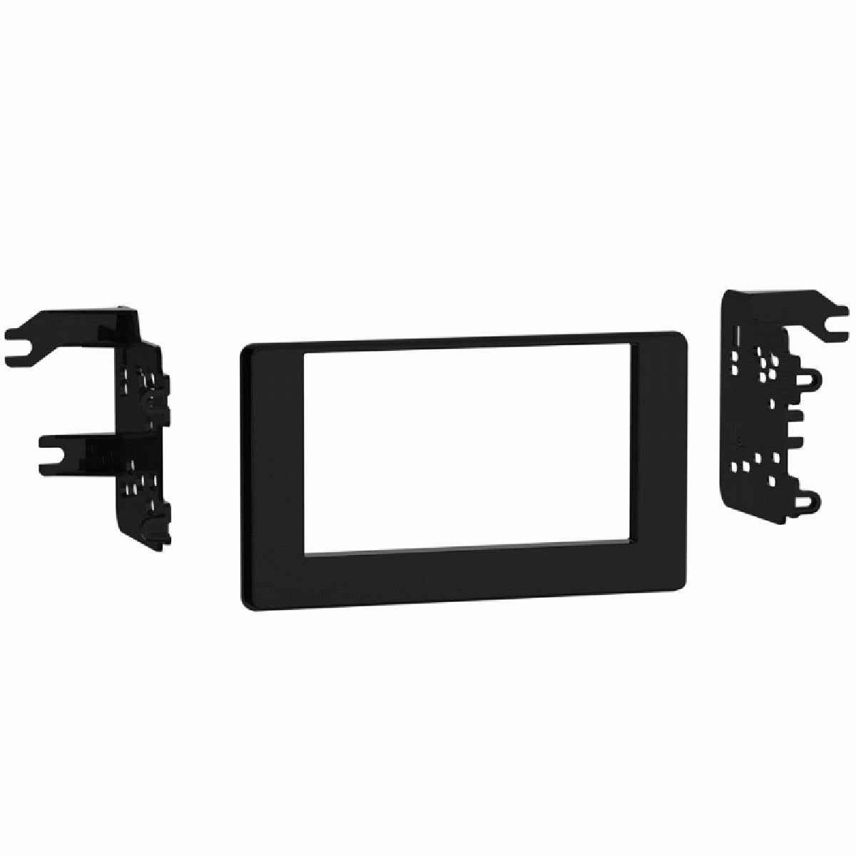 Metra 958262HG Stereo Installation DDIN Dash Kit for Toyota Corolla 2017-2019 High Gloss Black