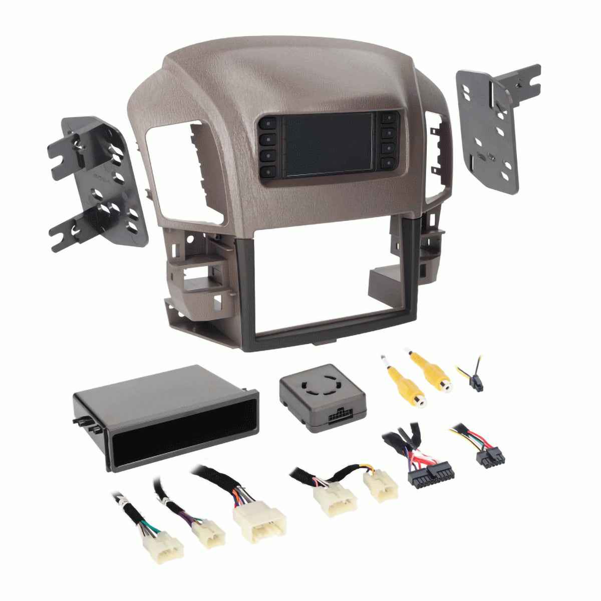 Metra Lexus RX300 Turbo Touch Radio Provision Kit 1999-2003 (US Models Only) DDIN or DIN with Pocket-Tan