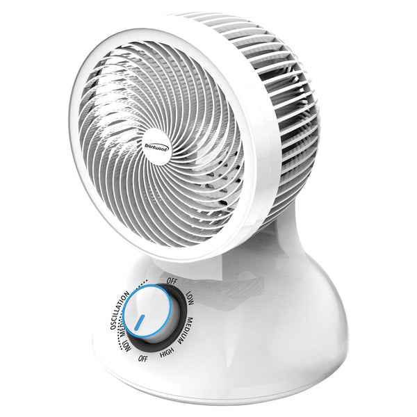 6IN 3SPD OSC DSK FAN WHT