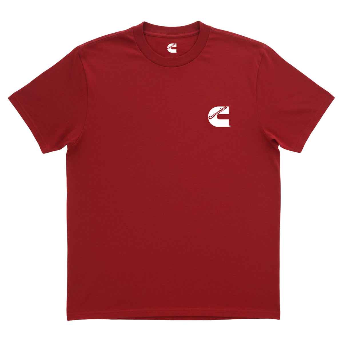 Flag Graphic Short Sleeve T Shirt Red M