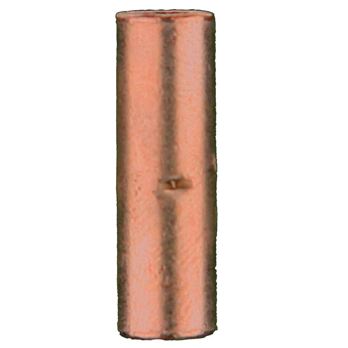 Copper Uninsulated Butt Connect 8GA 25Pk