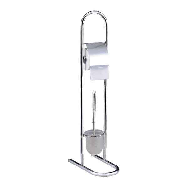 BATH TOILET & PAPER STAND