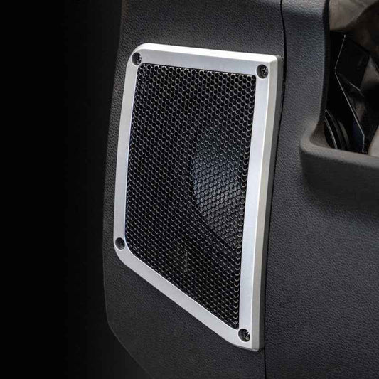 Metra JP1018 Lower Dash Speaker Grille Cut-Ins for 2018-2023 Wrangler JL and 2020-2023 Gladiator JT