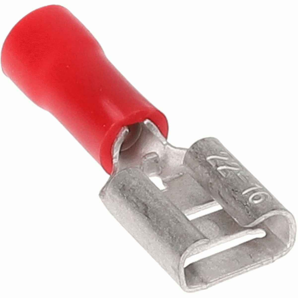 Red Vinyl Female Quick Disc 22-18GA