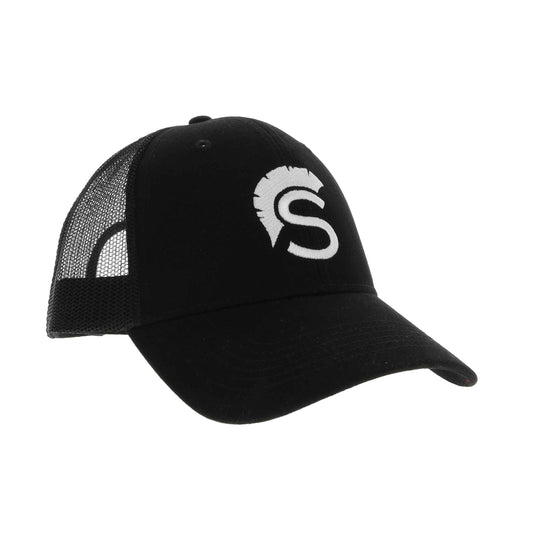 Scipio Black White Logo Design Tactical Cap SCPPTHBLK Tactical Adjustable Operator Hat