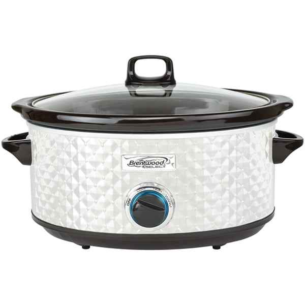 7QT SLOW COOKER WHT