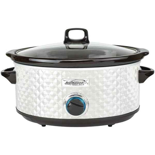 7QT SLOW COOKER WHT