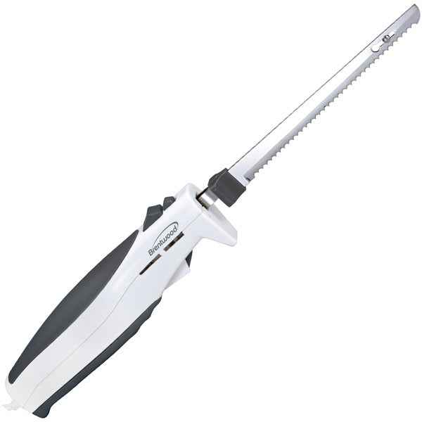 7IN ELEC CARV KNIFE WHT