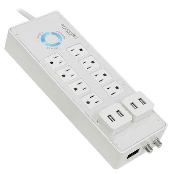 8 OUTLET FLOOR PWR STRIP